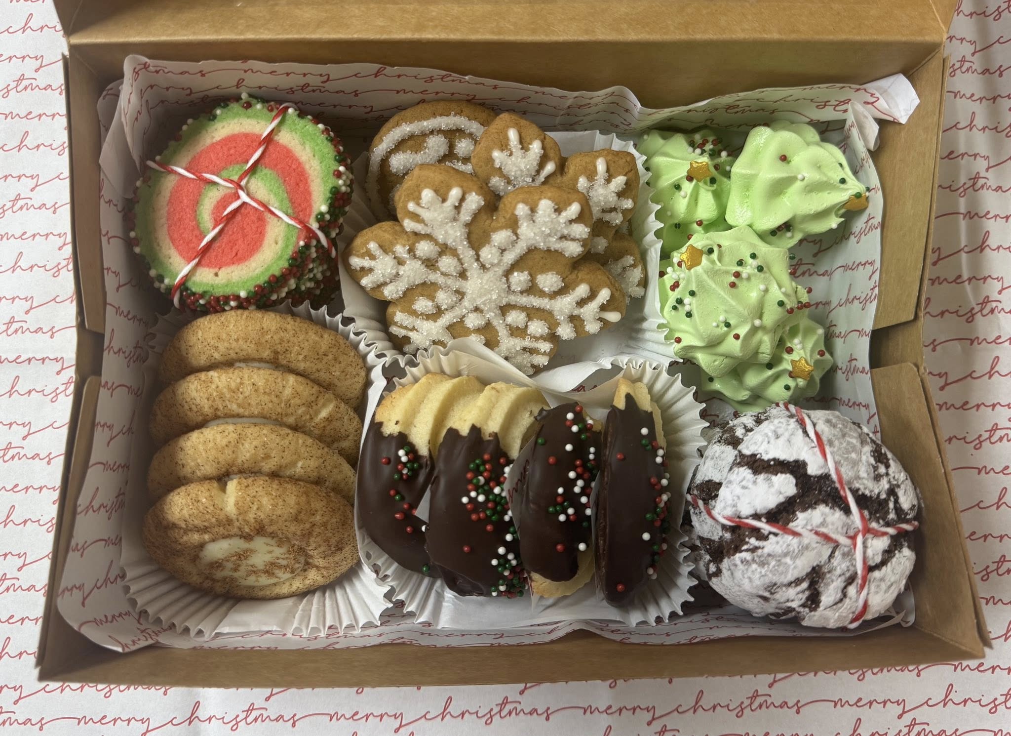 Assorted cookies from Faith and Flour